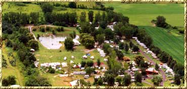 Covered Wagon Camp Resort arial photo